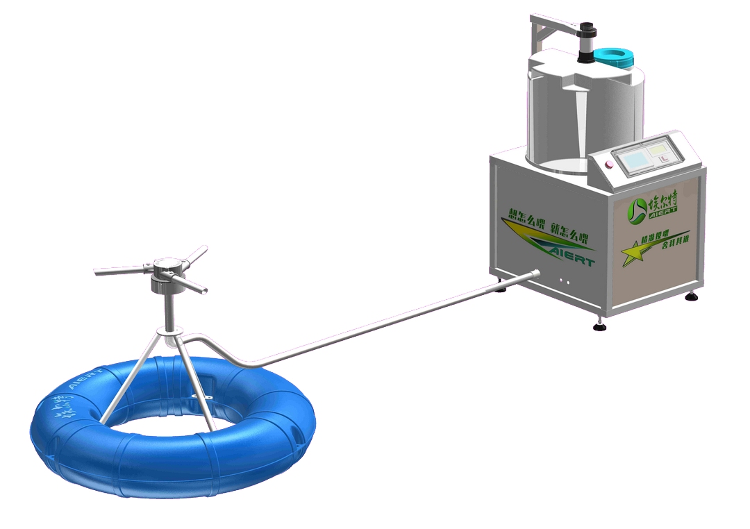 automatic shrimp feeder machine